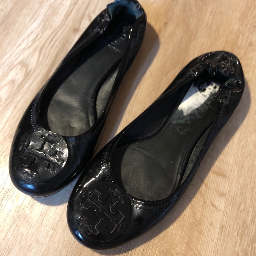 Black Tory Burch Flats